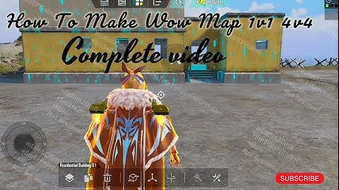 How to make 1v1 2v2 3v3 4v4 wow maps in pubG mobile detailed video / 250$ in a month by wow maps
