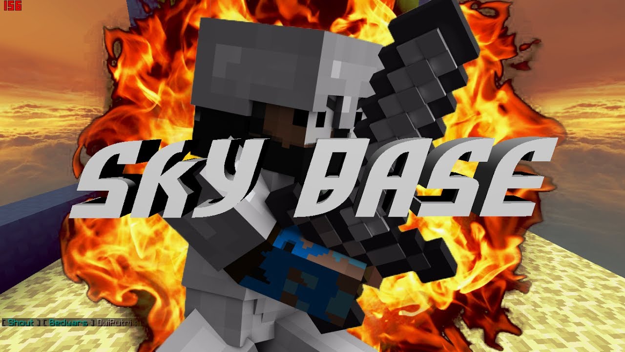 Minecraft Bedwars Indonesia #2 Membuat SkyBase Di Server 