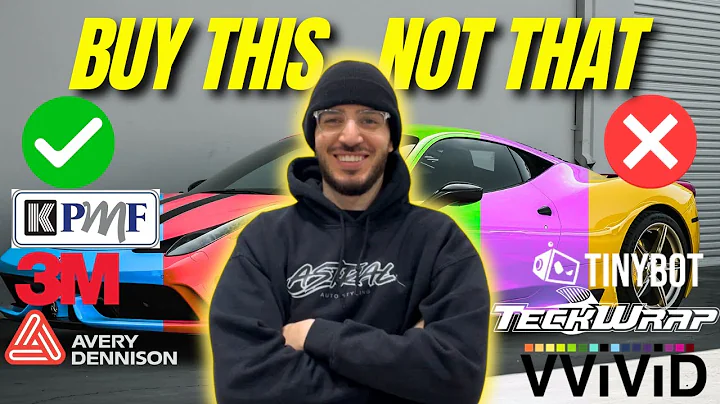 How to Buy Vinyl Wrap - The ULTIMATE Beginner’s Guide