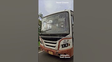 MSRTC MS Lalpari Bus #msrtc #msrtcbus #lalpari #maharashtra