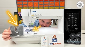 How To Change Your Stitch Plate On Juki DX4000 / DX3000 / NX7