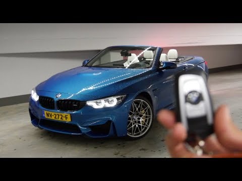 Bmw M4 Cabriolet Competition Package In Snapper Rocks Blue! - Youtube