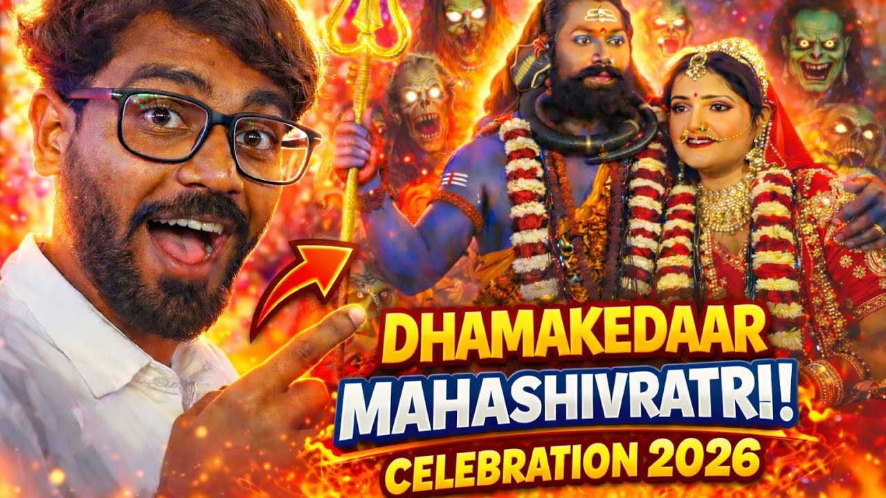 2026 Mahashivratri  🔱🔥 Adbhut Baraat Dhamakedar Celebration 😱 || Chhapara Nagar @ManeeshVlogs9329