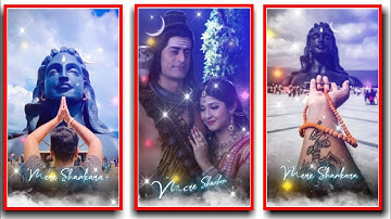 Mahadev status video editing  mahakal trending status video editing in kinemaster  mahadev 3D Status