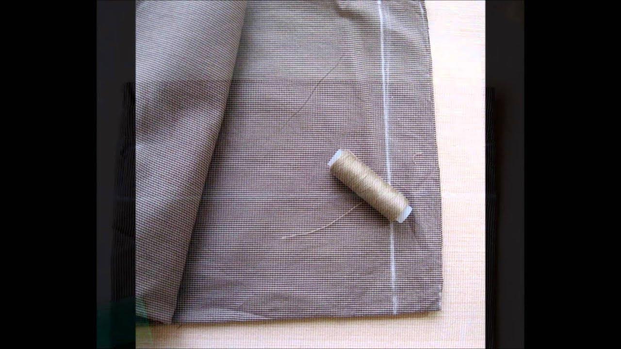 Как подшить брюки чтобы не было видно. Как легко подшить штаны.