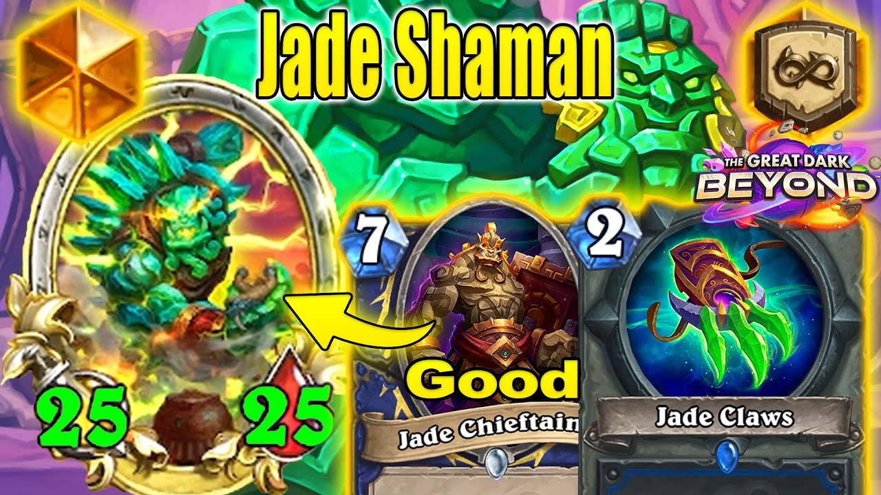 Jade Shaman Deck Is Back in 2025 With Great Cards At The Great Dark Beyond Mini-Set | Hearthstone