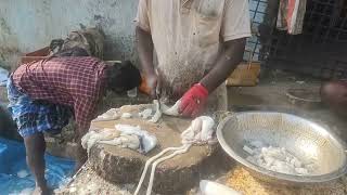 Kanava Meen Cutting Skills Fish World
