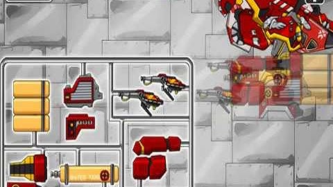 Combine dino robot triceranodon flash game play about 2minutes
