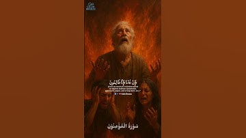 قالوا ربنا غلبت علينا شقوتنا وكنا قوما ضالين | سورة المؤمنون | القارئ اسلام صبحي #قرآن #اسلام_صبحي