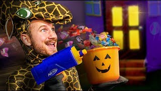 NERF Trick or Treat Challenge!