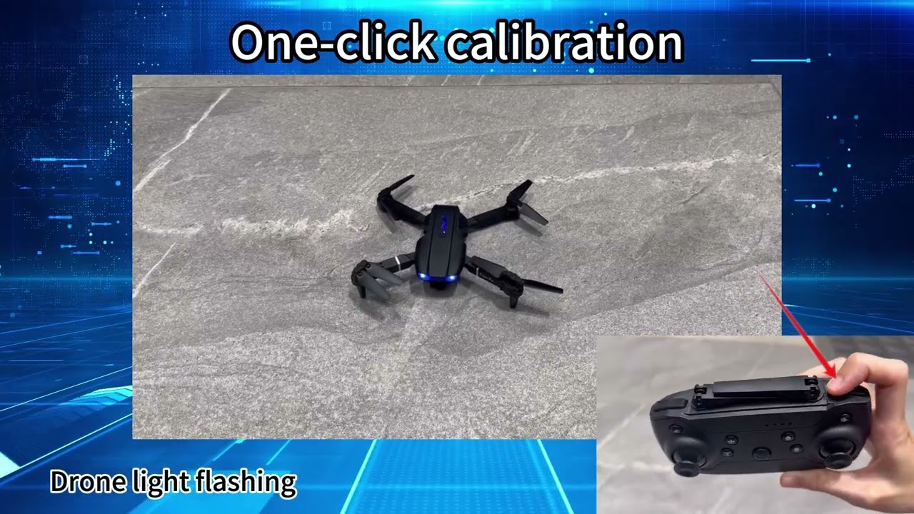 E99 Drone tutorial video