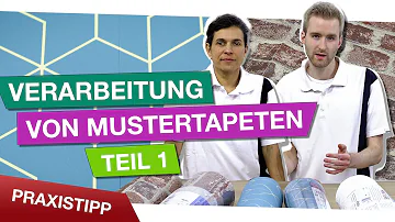 Wie berechne ich den Rapport bei Tapeten?