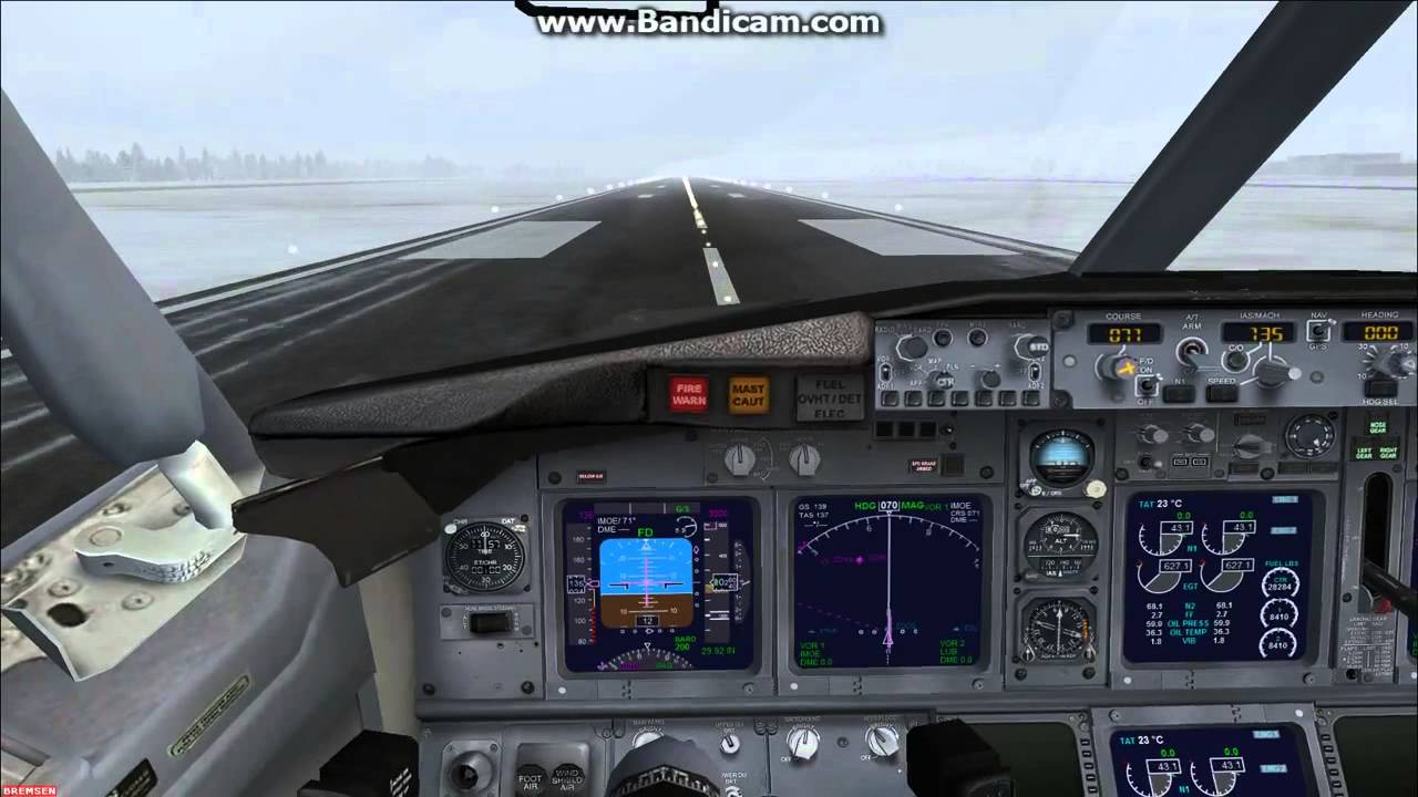 fsx localizer approach