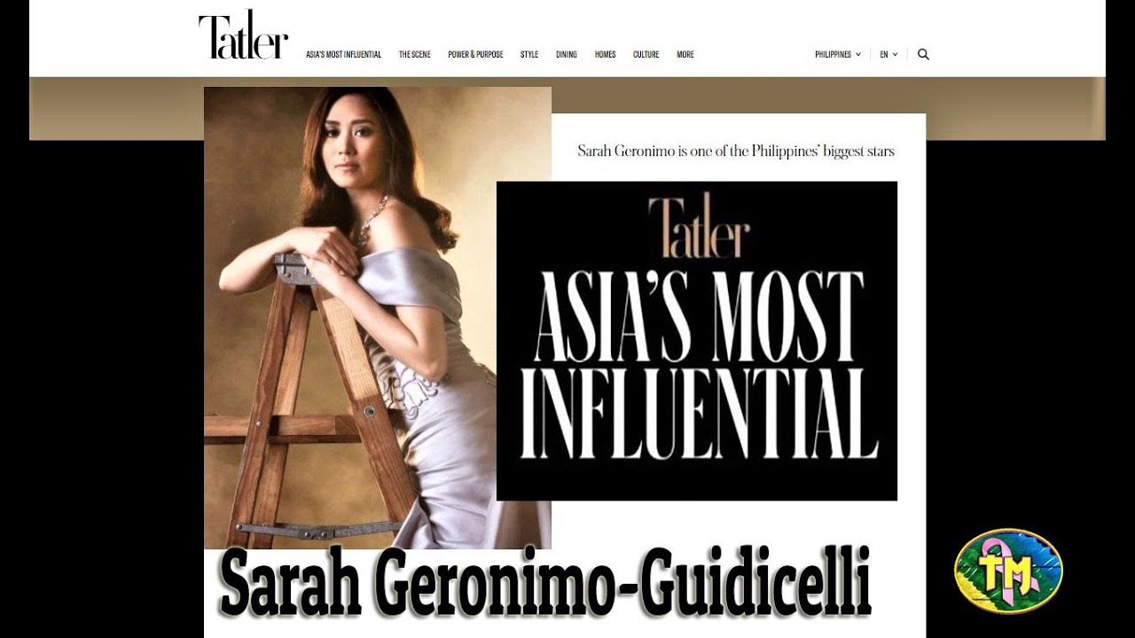 SARAH Geronimo-Guidicelli TATLER Asia's Most Influential 2021