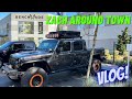 Zach around town vlog