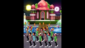 Gema Takbir Dj | Animasi Takbiran Keliling Meriah 2025 #animasitakbiran #animasitakbirkeliling