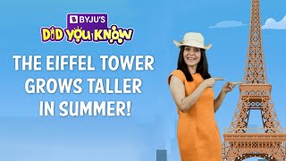 Why Does The Eiffel Tower Appear Taller In Summer? #Shorts screenshot 4