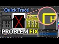 Quick Trace Problem FIX || QUICK TIPS || CorelDraw 2019 2017 2018 2020 X7 X8