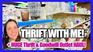 A GREAT DAY THRIFTING! THRIFT WITH ME & HAUL! Home Decor & Resale | Thrifting 2024 #7!