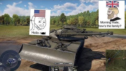 AVRE.. but AMERICAN #warthunder APEX PREDATOR DEV SERVER