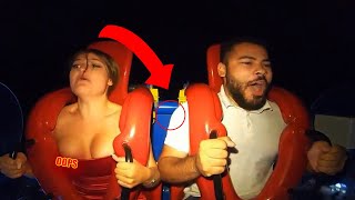 Slingshot Ride Girl Fail Compilation | Funny and Shocking Moments #49