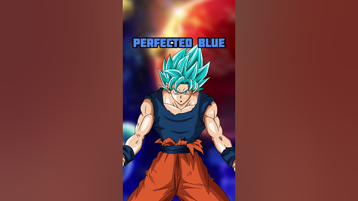 All 6 versions of Super Saiyan Blue