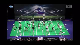 Collins Hill Game Day State Finals 2025 6A GHSA GAME DAY CHEER STATE CHAMPIONS
