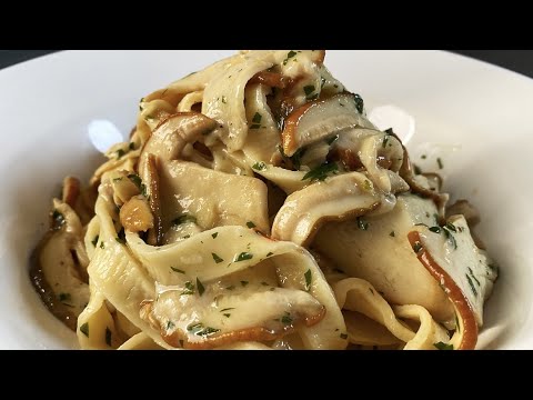 Tagliatelle ai funghi porcini SENZA PANNA