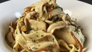 Tagliatelle ai funghi porcini SENZA PANNA