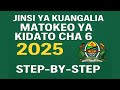 Jinsi Ya Kuangalia Matokeo Ya Kidato Cha 6 2025 NECTA Form Six Results Step By Step Jinsi Ya Kuangalia Matokeo Ya Kidato Cha 6 2025 NECTA Form Six Results Step By Step