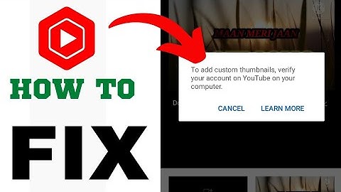 HOW TO FIX CUSTOM THUMBNAIL PROBLEM ON YOUTUBE STUDIO 2023|How to enable custom thumbnail in YouTube