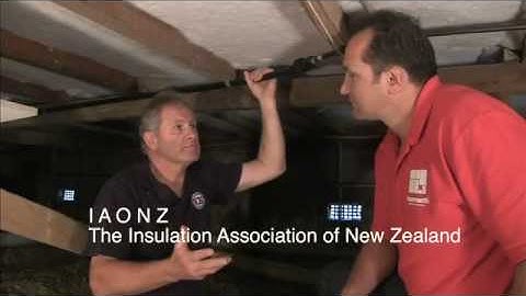 Installing underfloor insulation