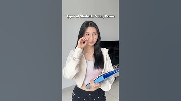 Types of Students During Exams