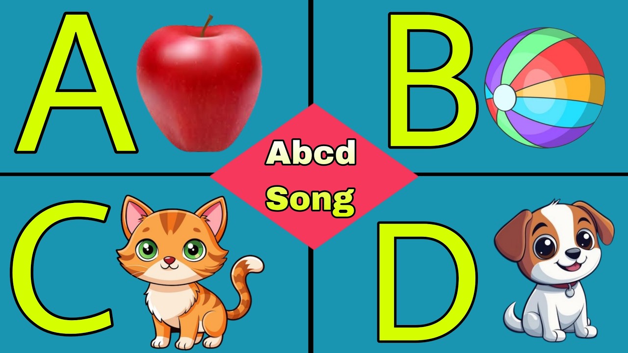 abcd rhymes for children,#phonics song for toddlers,abcd song - YouTube