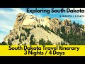 South Dakota Travel Itinerary | 3 Nights / 4 Days