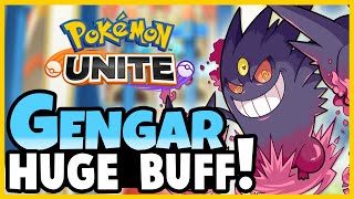 Gengar *Huge Buff* Deals Massive Damage - Pokemon Unite