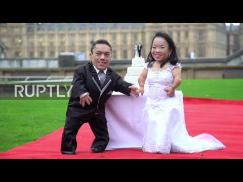 UK: Paulo and Katyucia break world record to become shortest married couple