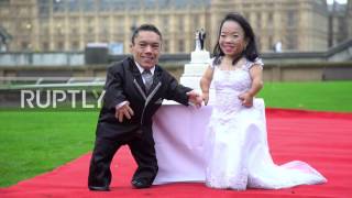 UK: Paulo and Katyucia break world record to become shortest married couple