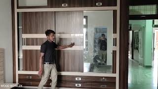 Modular wardrobe sliding || workzk अलमारी फिसलने ड्रेसिंग बिस्तर बॉक्स design dressing units