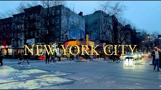 [4K]NYC WalkEast Village I Manhattan, New York City Walking Tour, NYC