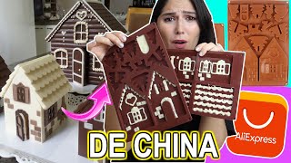 PROBANDO INVENTOS RAROS PARA LA COCINA DE CHINA (ALIEXPRESS)! TRUCOS DE CHOCOLATE - Caro Trippar видео