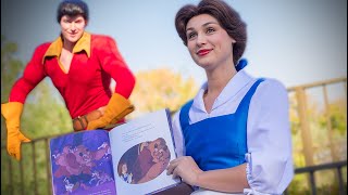 Gaston Won’t Stop Interrupting Belle During Her Story! | Disneyland Vlog
