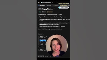 leetcode 202 разбор задачи #shorts #leetcode #алгоритмы