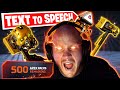 OPENING 500 APEX PACKS WITH TEXT TO SPEECH (TTS)
