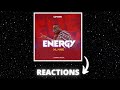 Reaction cap 10 mo  energy