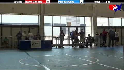 Steven Michalke vs. Michael Madry at 2013 Veterans...