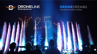 Multimedia Drohnen- Wasser- Lichtshow in Österreich | drohnenshow.info