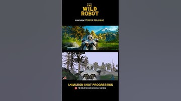 The Wild Robot Shot Progression | Animation Breakdowns  #shots