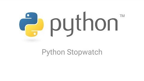 How to make a Stopwatch with Python Tkinter (code in description)