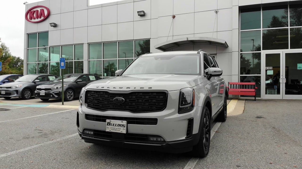 Interesting Kia Telluride Wolf Gray Nightfall Images